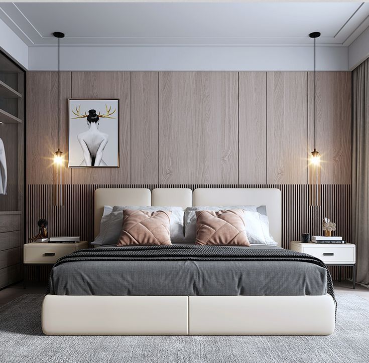 Bed - Multiple Sizes - Tem234
