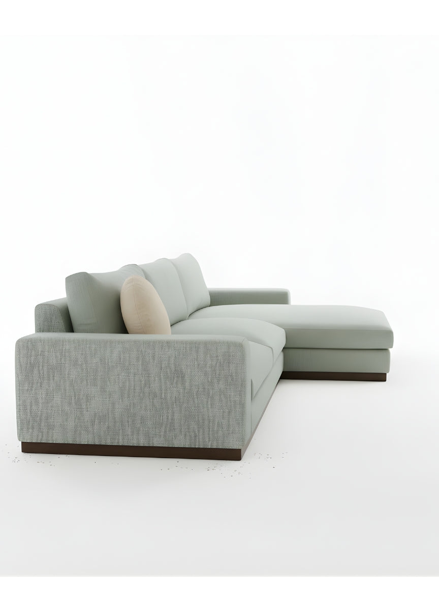 Beech wood corner sofa 280x180cm -FAR52