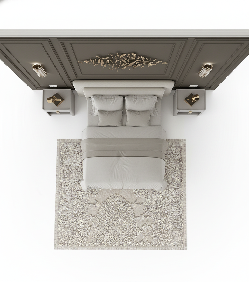 Bed - Multiple Sizes - Tem238