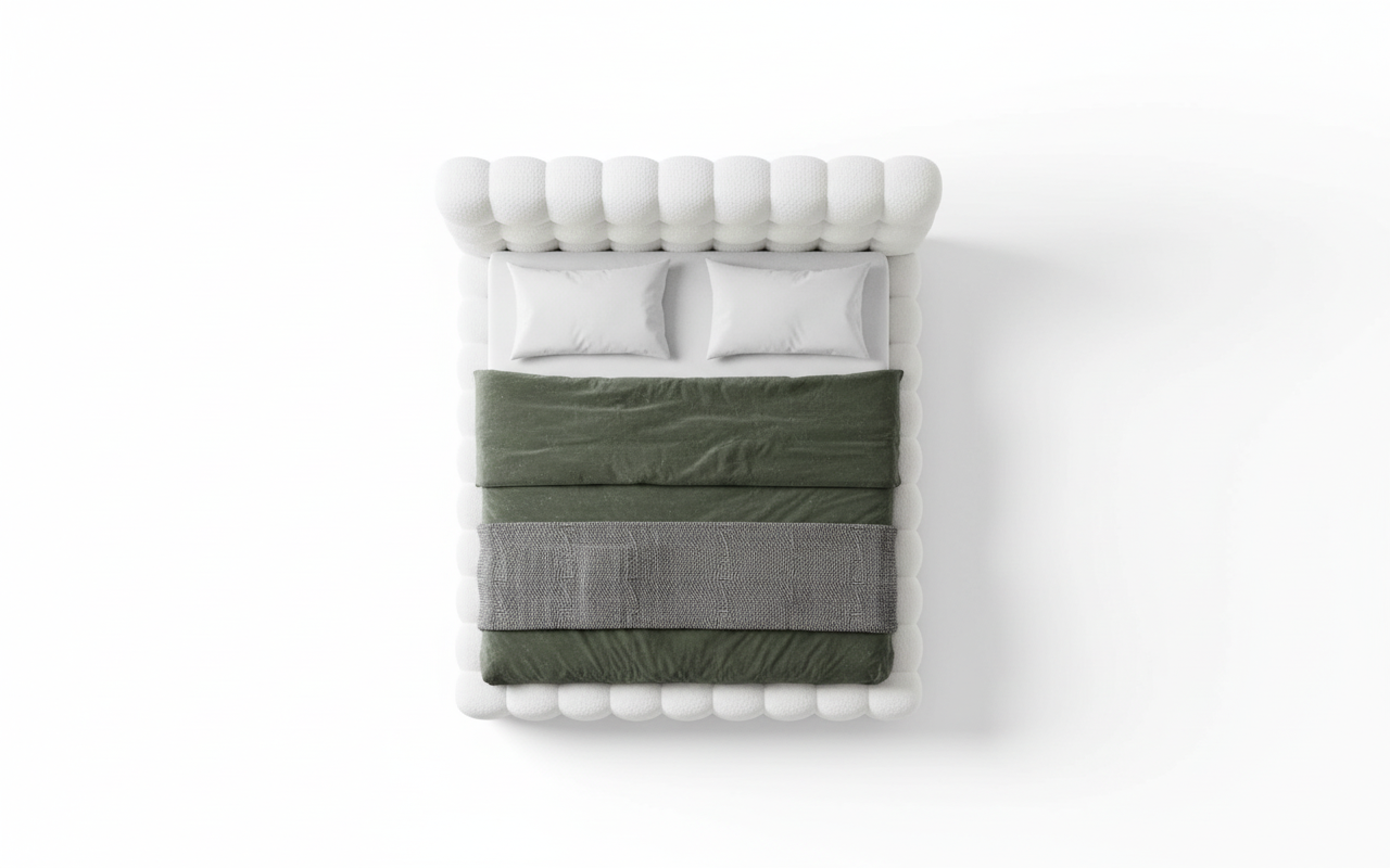 Bed - Multiple Sizes - Tem212