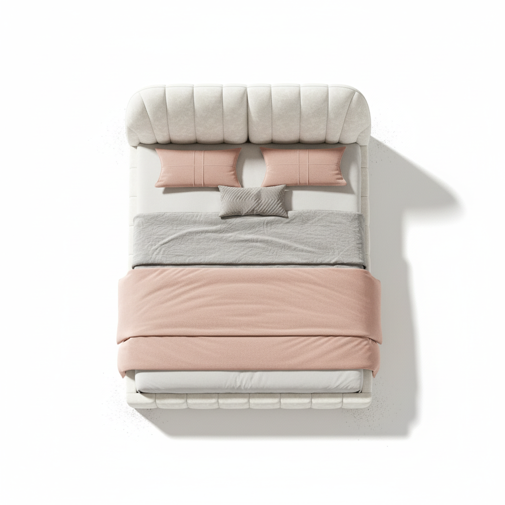 Bed - Multiple Sizes - Tem208