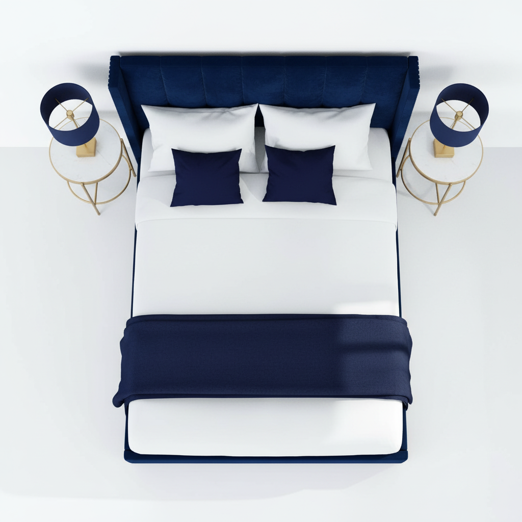 Bed - Multiple Sizes - Tem177