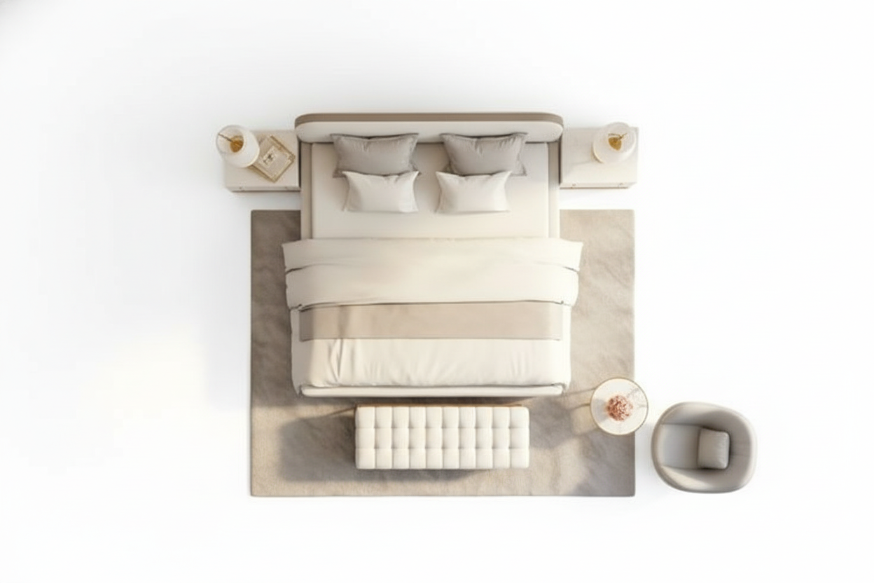 Bed - Multiple Sizes - Tem207