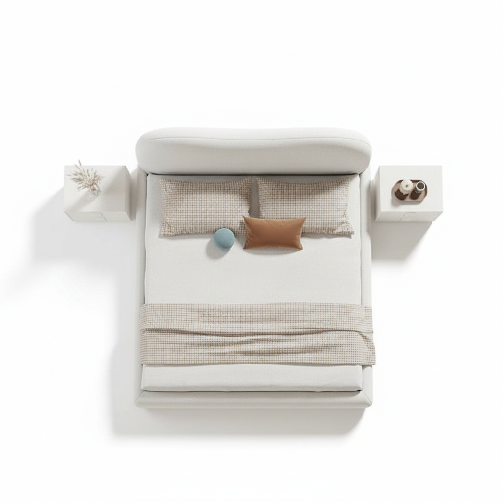 Bed - Multiple Sizes - Tem197