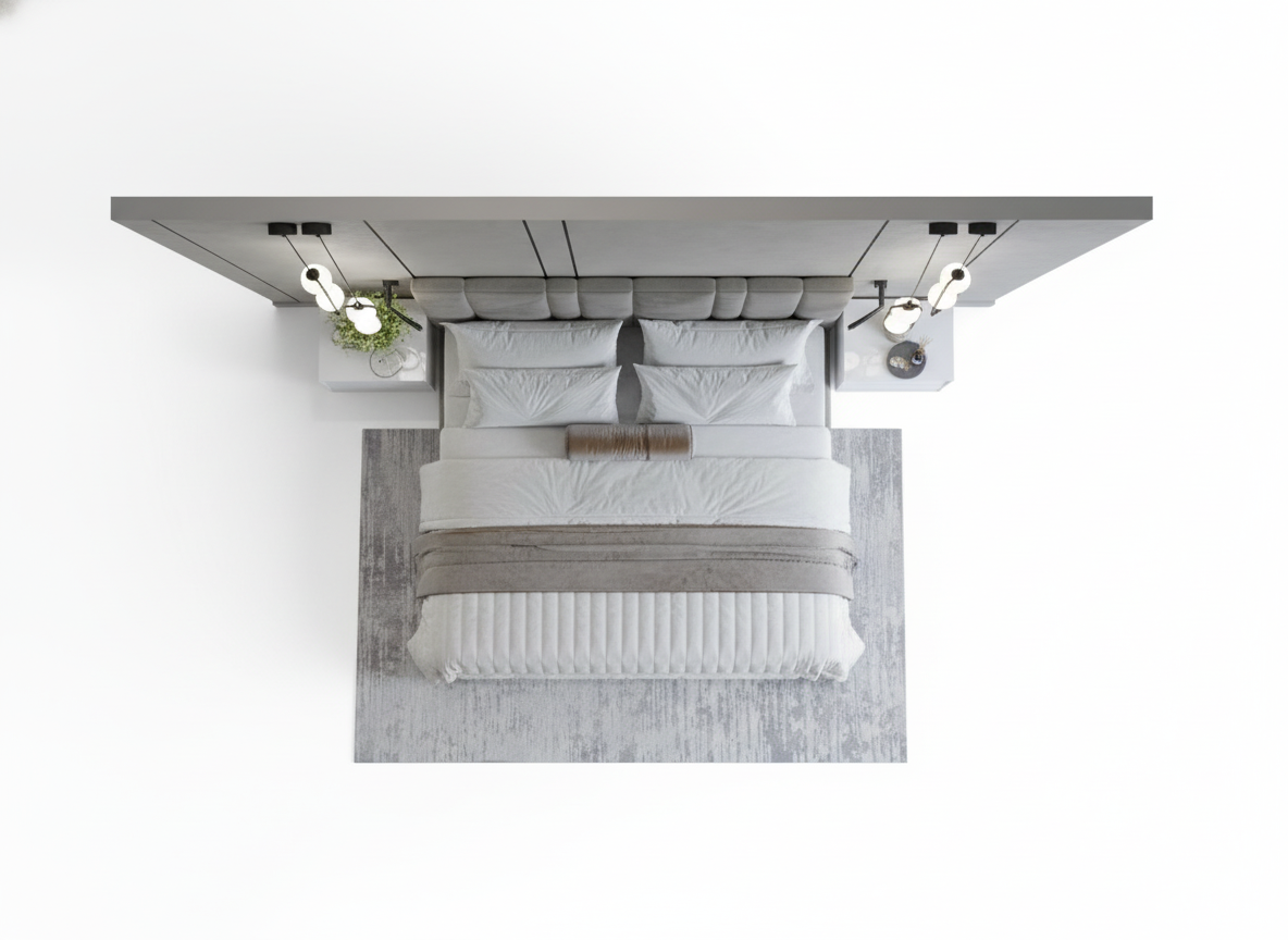 Bed - Multiple Sizes - Tem174
