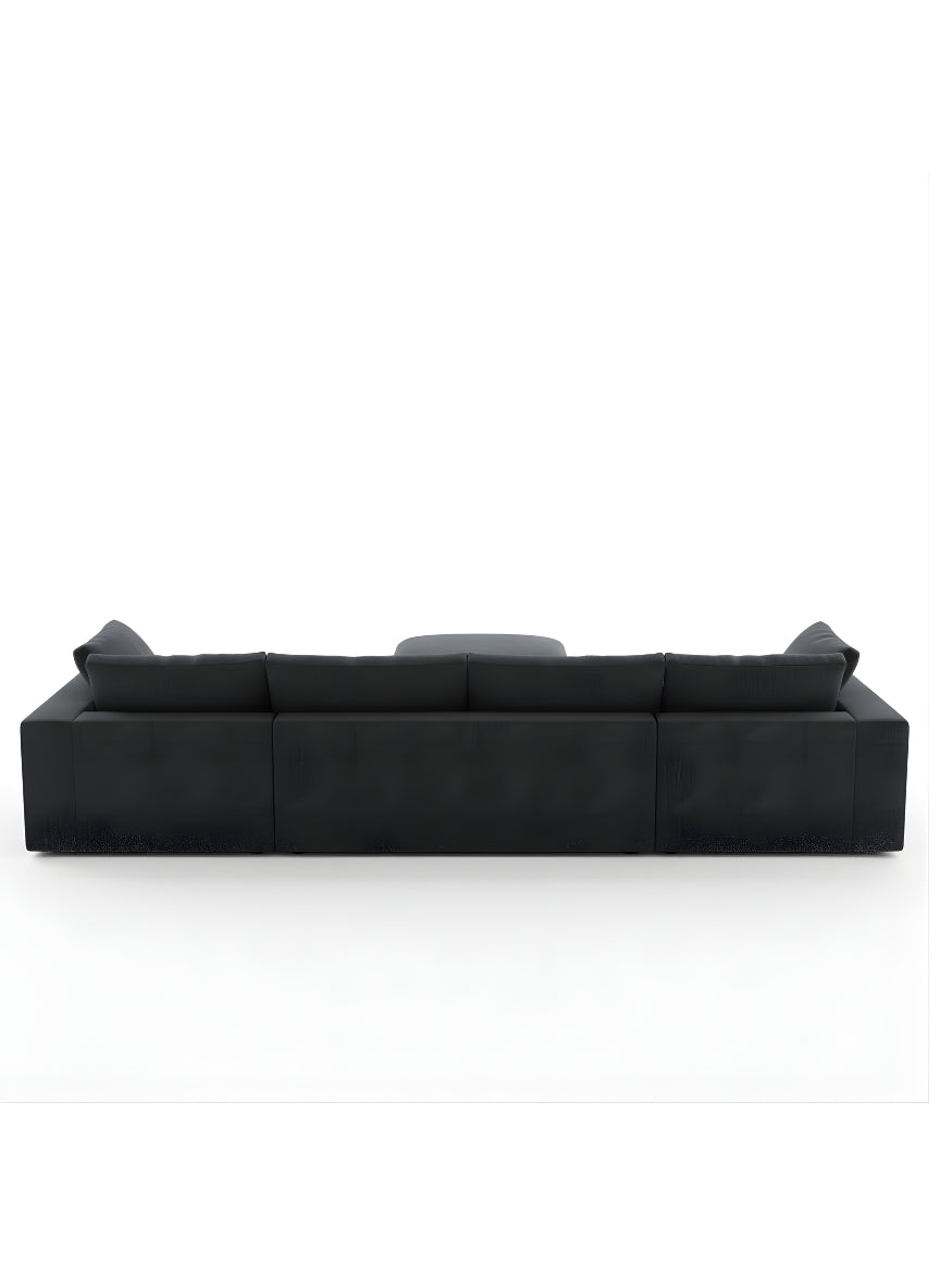 Beech wood corner sofa 300 x 200 cm -FAR5