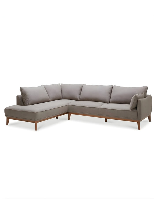 Beech wood corner sofa 250x150cm -FAR42