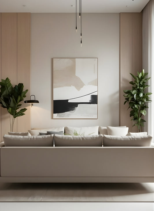 Beech wood corner sofa 280x150cm -FAR95