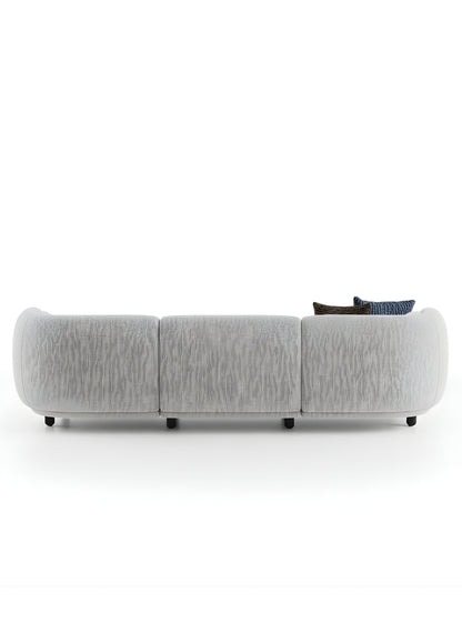 Beech wood corner sofa 250x180cm -FAR85