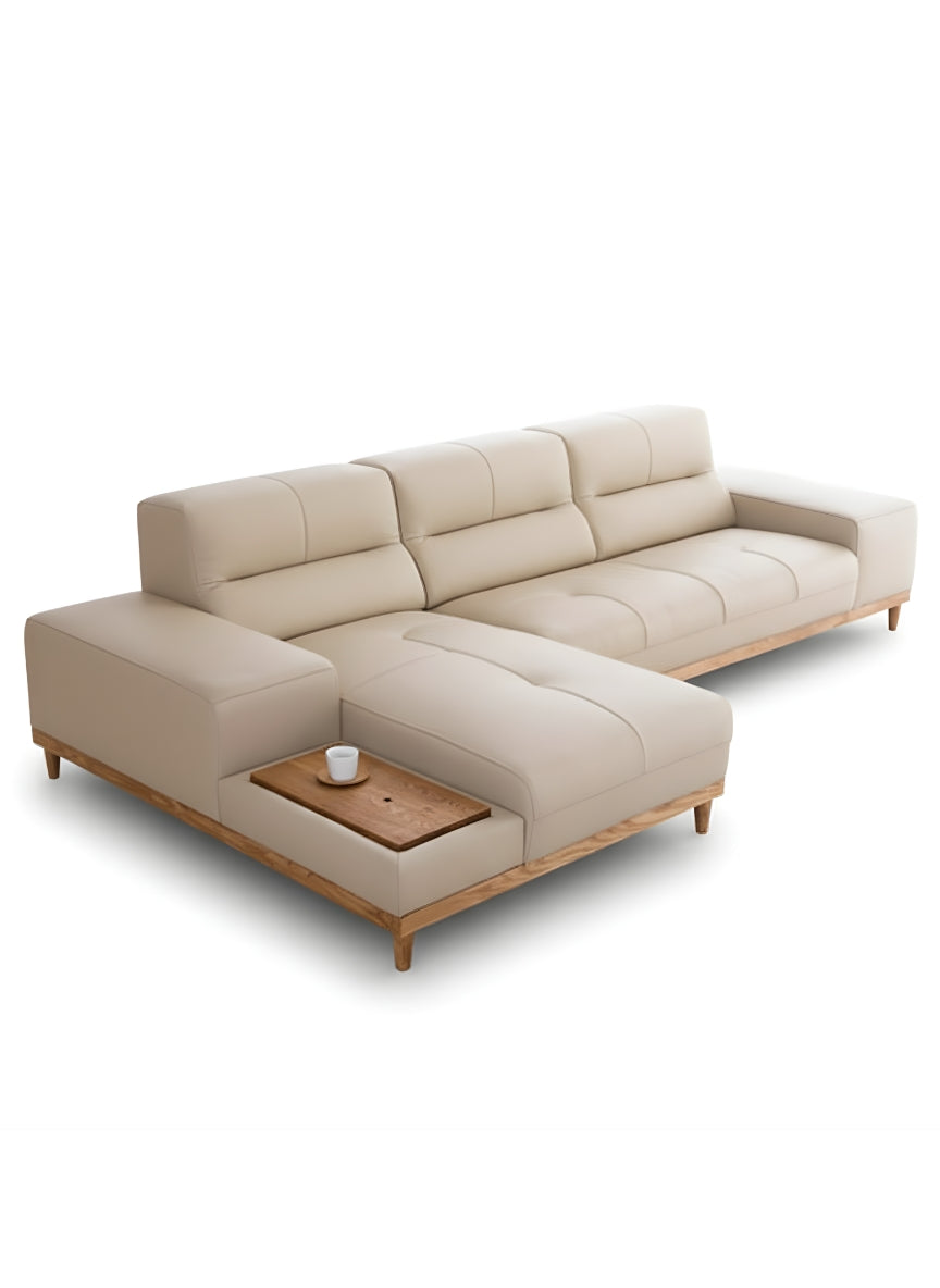 Beech wood corner sofa 250x150cm -FAR39