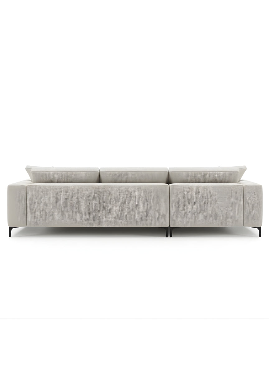 Beech wood corner sofa 280x150cm -FAR94