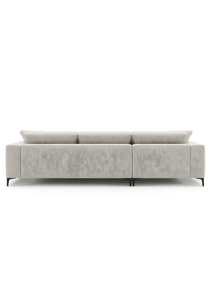 Beech wood corner sofa 280x150cm -FAR94