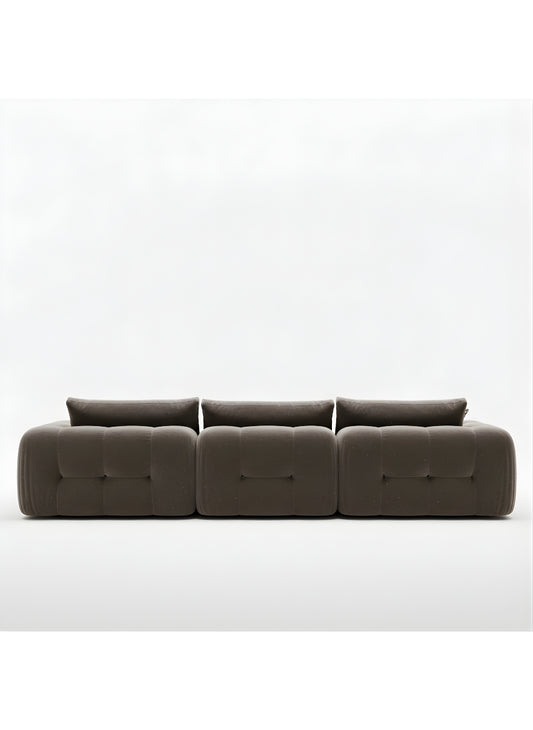 Beech wood corner sofa 300 x 180 cm -FAR11
