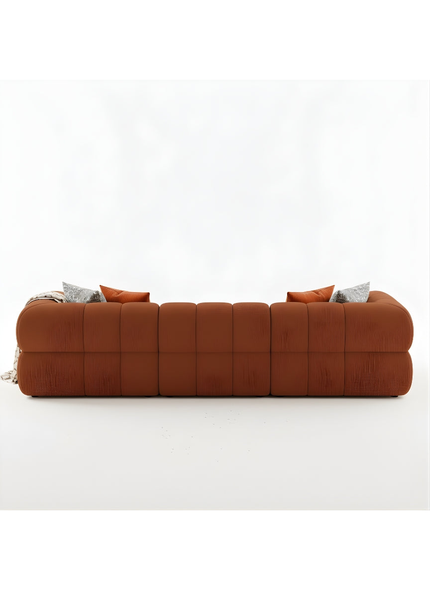 Beech wood corner sofa 280x 180 cm -FAR14