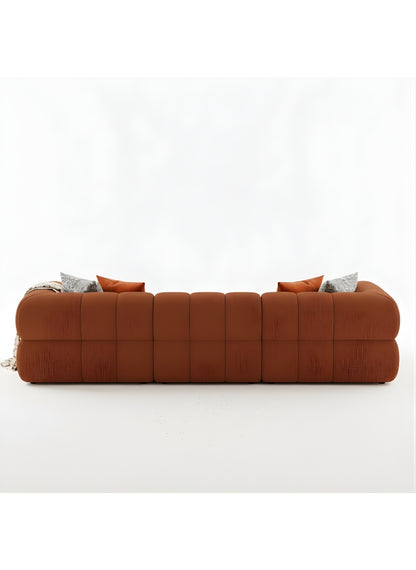 Beech wood corner sofa 280x 180 cm -FAR14
