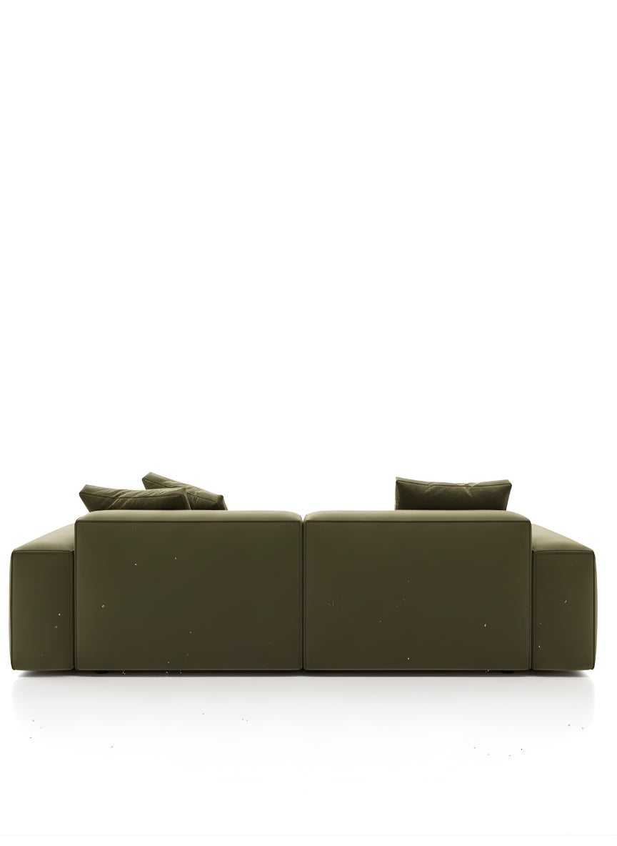 Beech wood corner sofa 280x180cm -FAR35