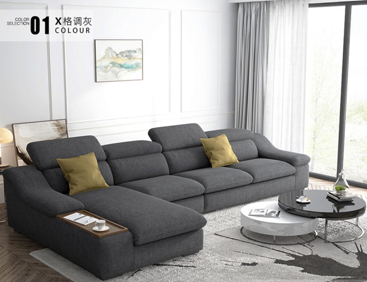 Beech wood corner sofa 300 x 200cm -FAR21