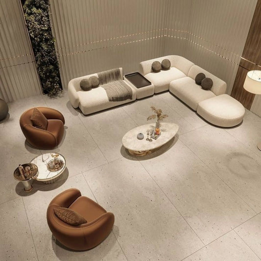 Beech wood corner sofa 200x 200cm -FAR29