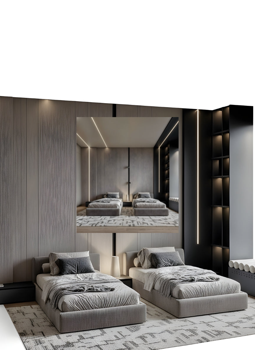 Bed - Multiple Sizes - Tem25