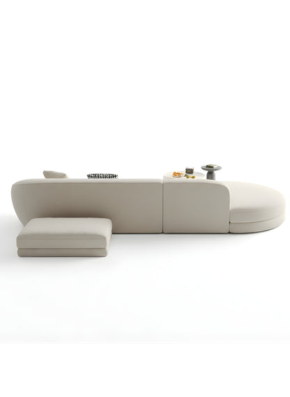 Beech wood corner sofa 300x200cm -FAR55