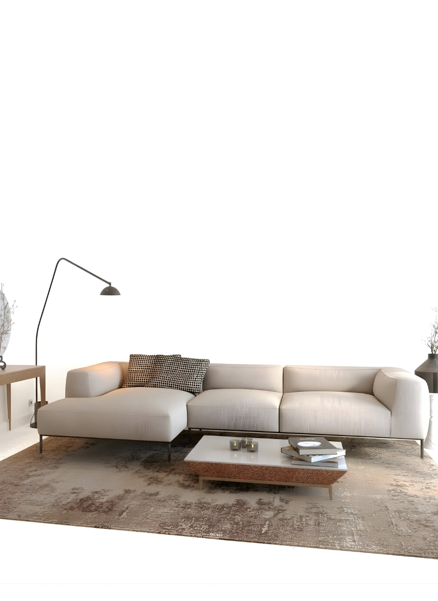 Beech wood corner sofa 250x 150cm -FAR25