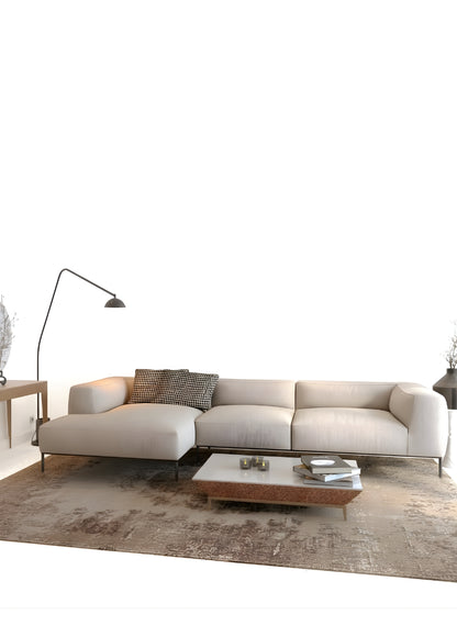 Beech wood corner sofa 250x 150cm -FAR25