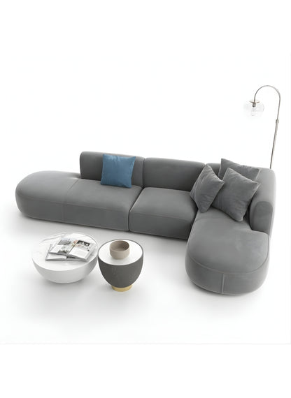 Beech wood corner sofa 300x200cm -FAR56