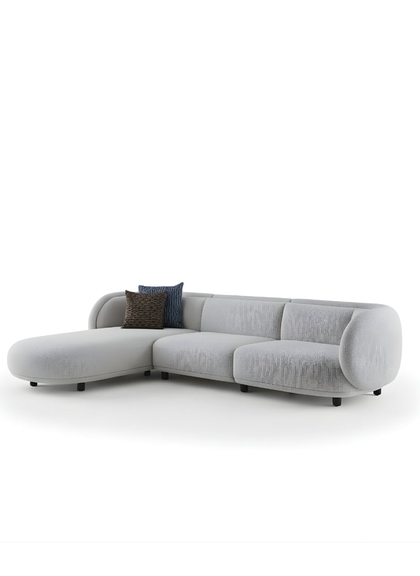Beech wood corner sofa 250x180cm -FAR85