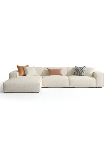 Beech wood corner sofa 300x200cm -FAR57