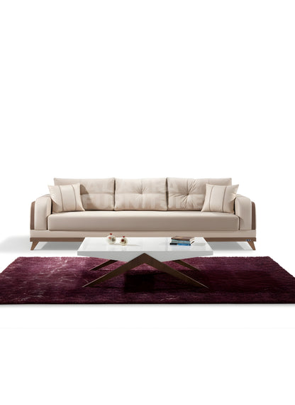 Beech wood corner sofa 280x180cm -FAR67