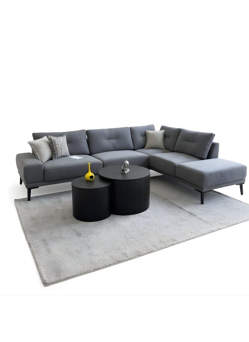 Beech wood corner sofa 300x200cm -FAR66