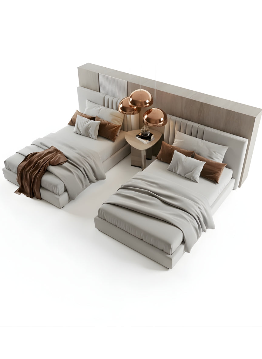 Bed - Multiple Sizes - Tem66