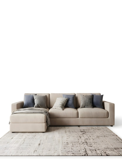 Beech wood corner sofa 200x180cm -FAR101
