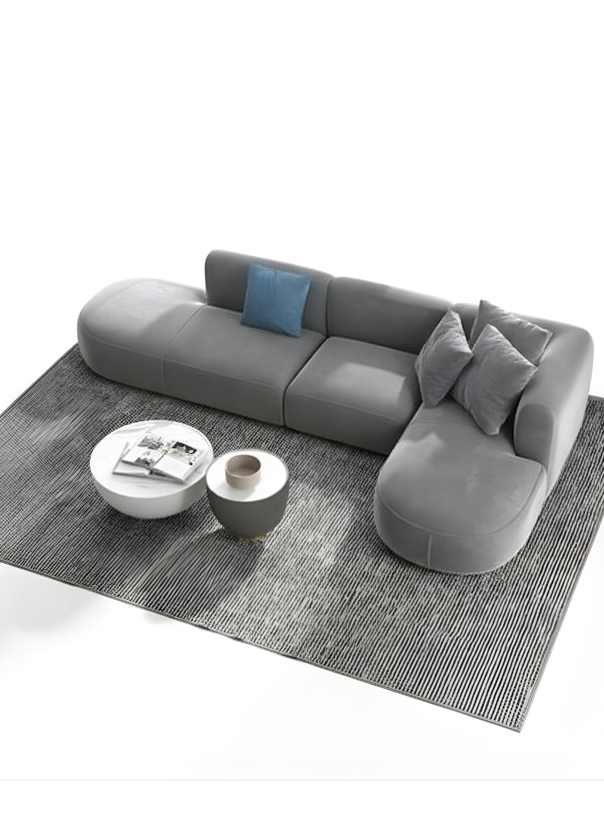 Beech wood corner sofa 300x200cm -FAR56