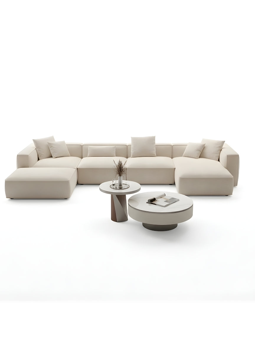 Beech wood corner sofa 300x180cm -FAR82