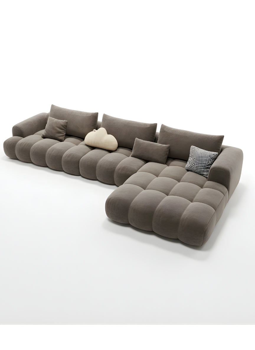 Beech wood corner sofa 280x150cm -FAR79