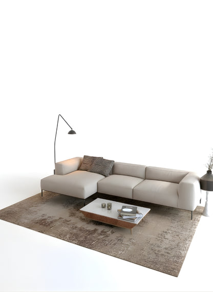 Beech wood corner sofa 250x 150cm -FAR25