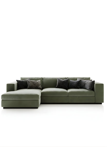 Beech wood corner sofa 200x180cm -FAR100