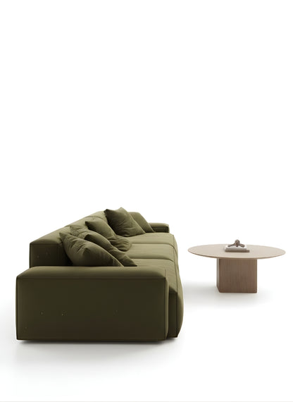 Beech wood corner sofa 280x180cm -FAR35