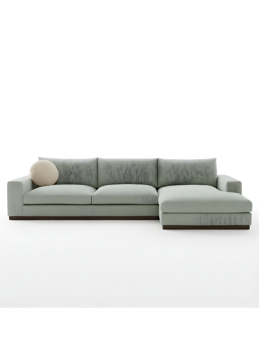 Beech wood corner sofa 280x180cm -FAR52