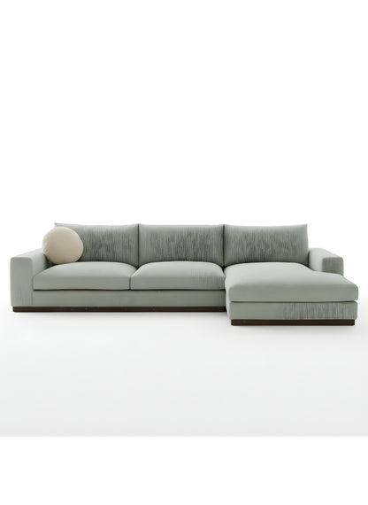 Beech wood corner sofa 280x180cm -FAR52