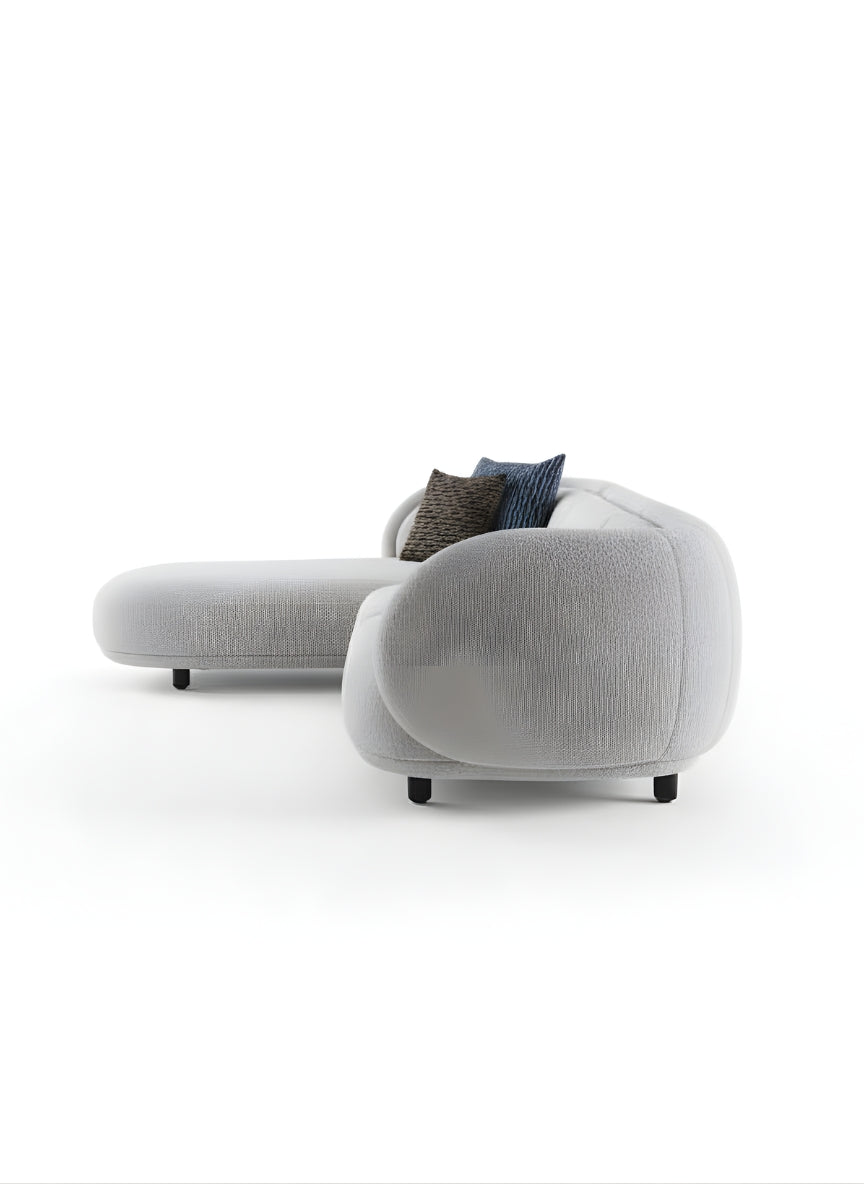 Beech wood corner sofa 250x180cm -FAR85