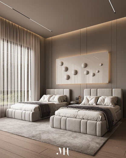 Bed - Multiple Sizes - Tem42