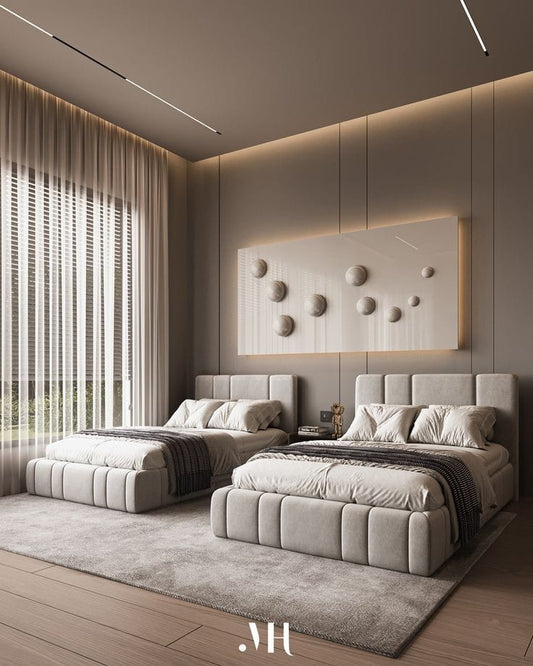 Bed - Multiple Sizes - Tem42