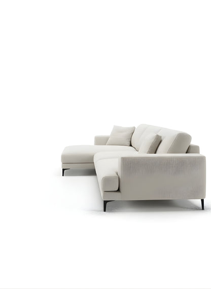 Beech wood corner sofa 280x150cm -FAR94