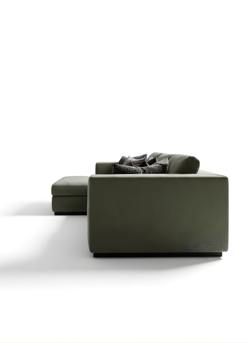 Beech wood corner sofa 200x180cm -FAR100