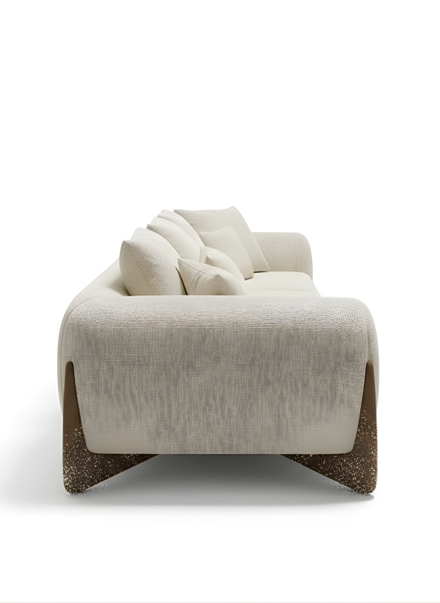 Beech wood corner sofa 220x180cm -FAR78