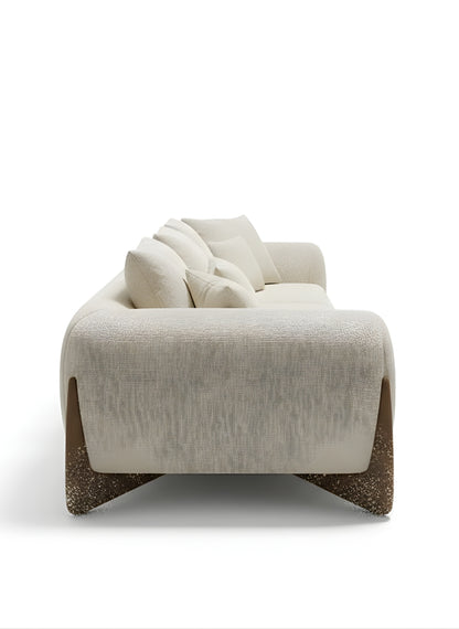 Beech wood corner sofa 220x180cm -FAR78