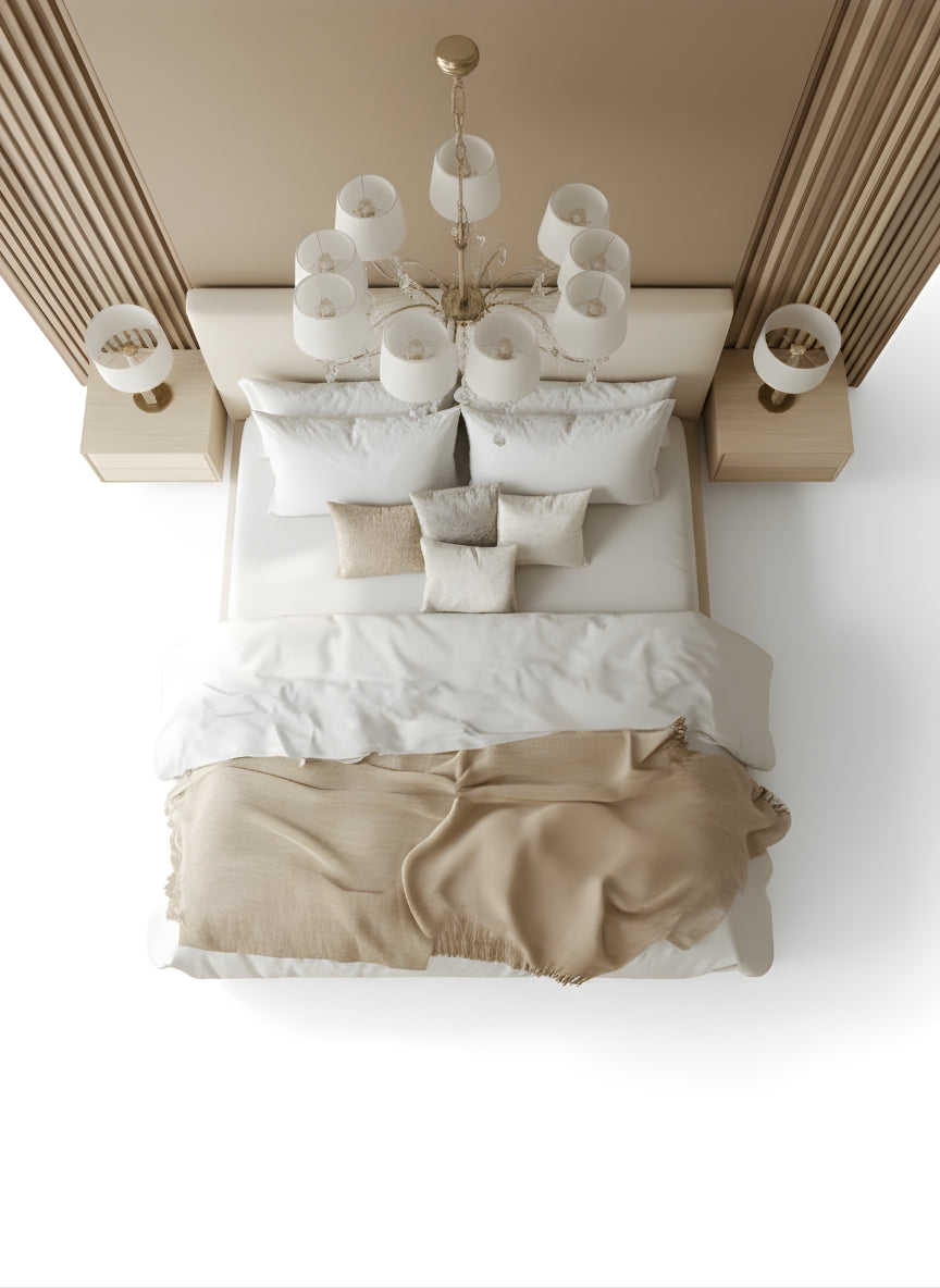 Bed - Multiple Sizes - Tem124