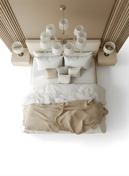 Bed - Multiple Sizes - Tem124